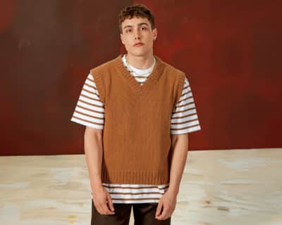 Cashmere Herrenpullunder stricken Lang Cashmere Premium