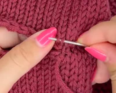 Maschenstich schnellste Strickjacke der Welt