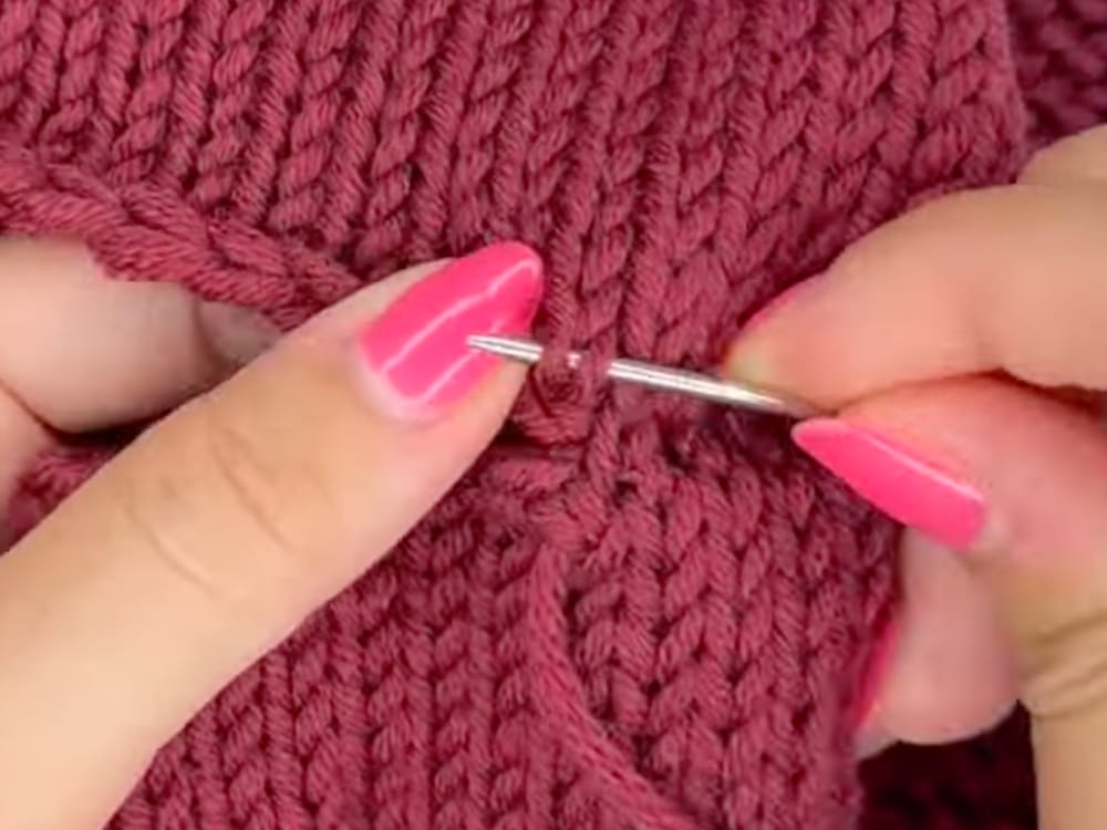 Maschenstich schnellste Strickjacke der Welt