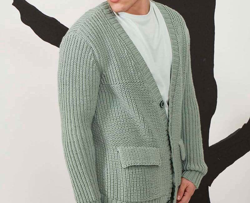 269 039 001 D2 Cardigan für Herren