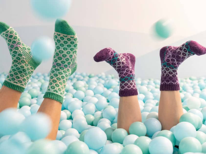 Hypnotic Socks DE 34 Hypnotic Socks,Sockenmuster Jacquard
