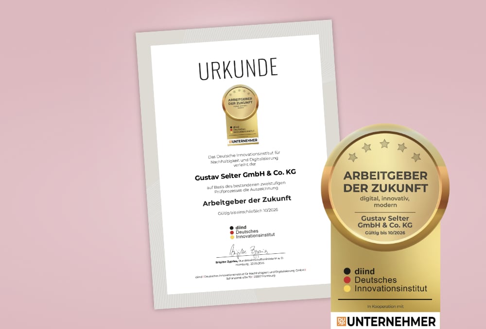 addi Gustav Selter GmbH Arbeitsgeber der Zukunft 2025 Arbeitgeber der Zukunft