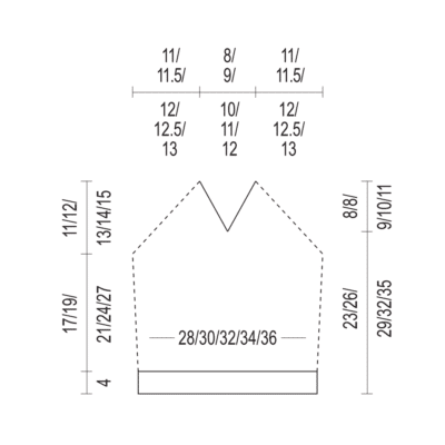 5030 Pullover Coco sch iO Vorderteil 1 Raglan-Pullover stricken