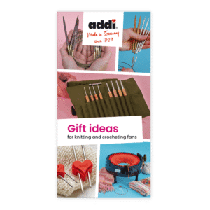 Geschenkeideen-Flyer addi, EN