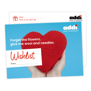 Postkarte Wunschzettel, EN