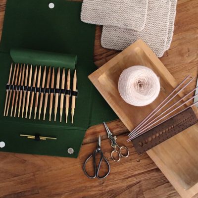 Materialkit 1 Melanie Berg Stricken lernen