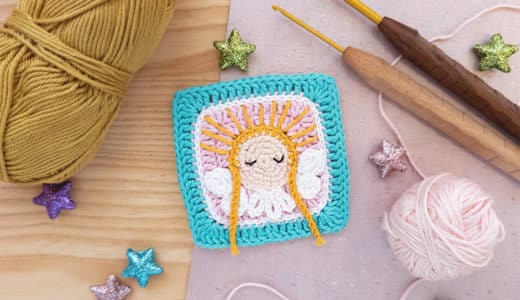 Weihnachts Granny Square Engelchen Anleitung Inga Borges addi,Strick- und Häkelnadeln,Stricknadeln,Häkelnadeln,Made in Germany