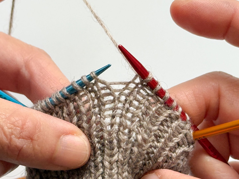 C 1 zunahme links Fingerhandschuhe für Herren