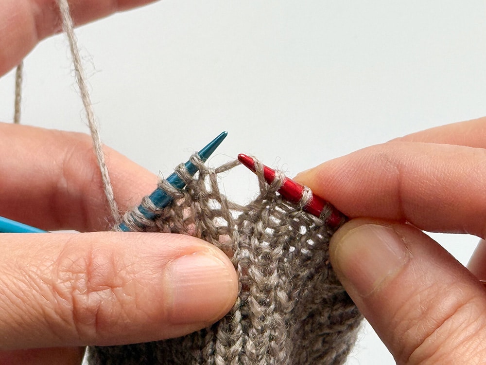 C 2 zunahme links Fingerhandschuhe für Herren