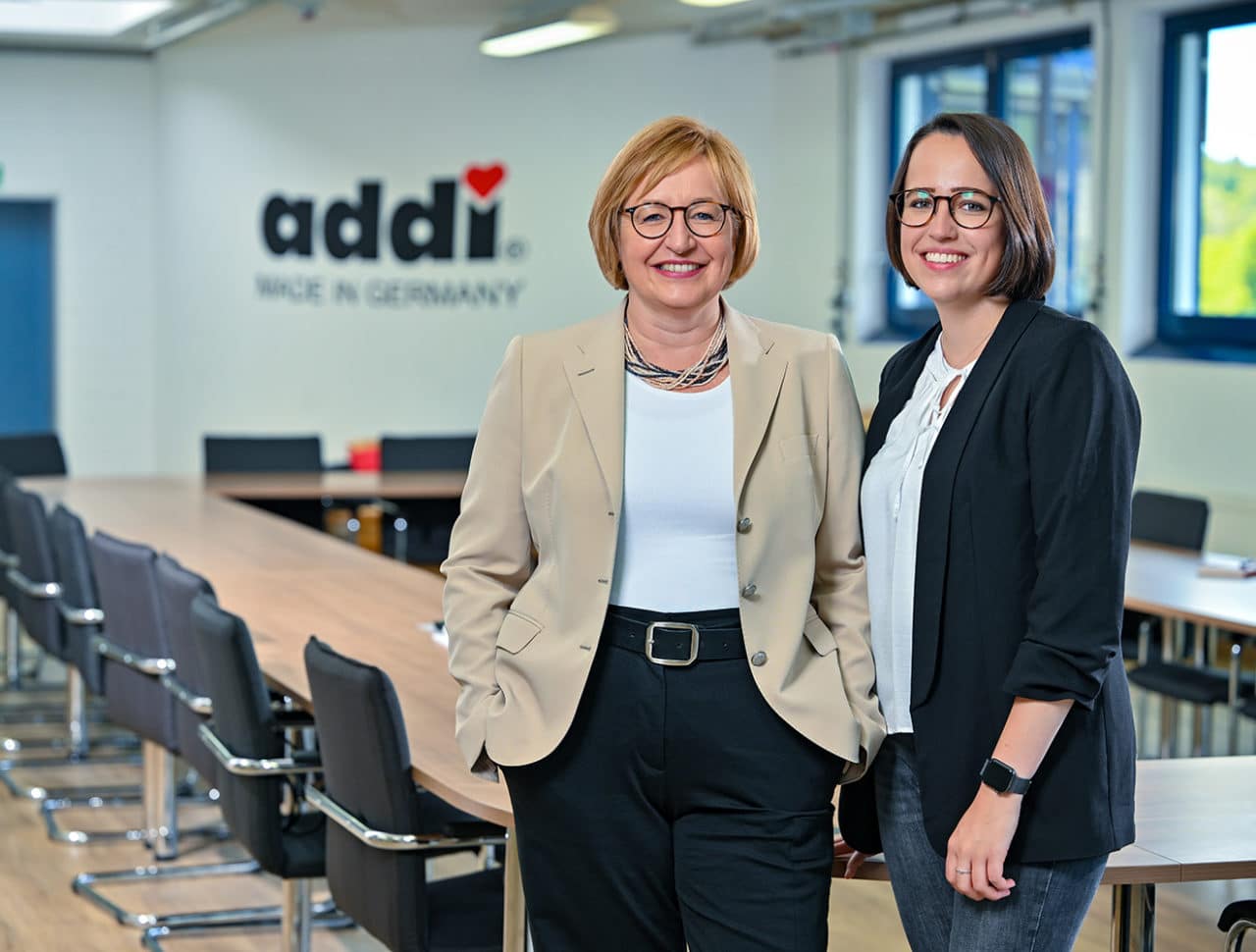 Claudia Malcus Pauline Doerr Mitarbeiter Bloggerraum addi MadeingermanyOP9 0850 klein