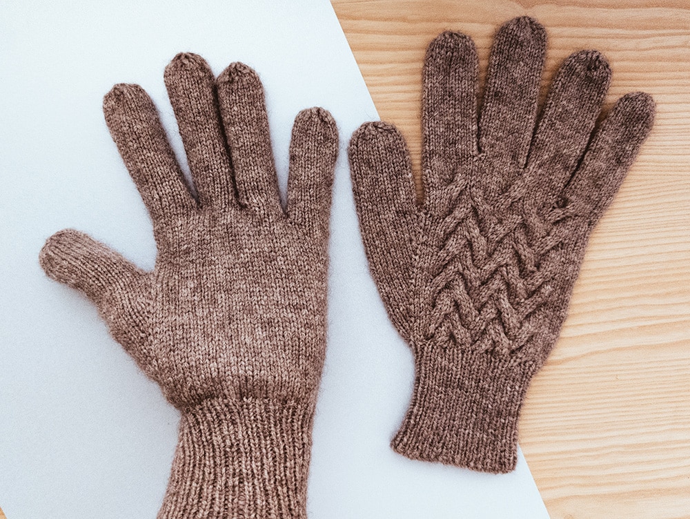 Fingerhandschuhe Herrenhandschuhe stricken Anleitung kostenlos3 Fingerhandschuhe für Herren