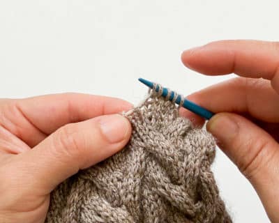 H 1 Fingermaschen aufnehmen Handschuhe stricken kostenlsoe Anleitung Fingerhandschuhe für Herren