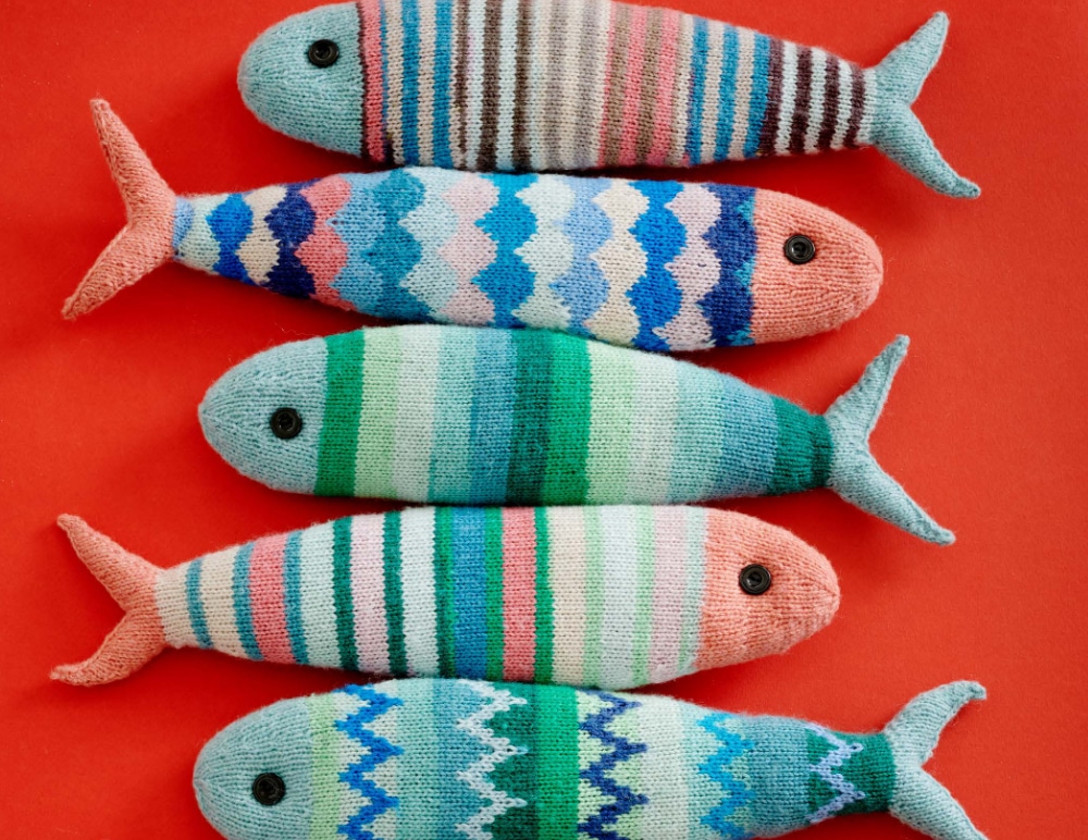 North Sea Fish DE alle Fische stricken