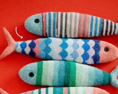 North Sea Fish Schuppenmuster2 Fische stricken