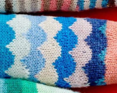 North Sea Fish Schuppenmuster3 Fische stricken