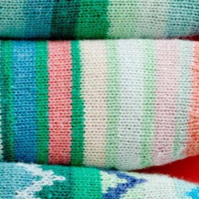 North Sea Fish Streifen 6 3 3 Fische stricken