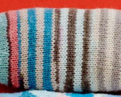 North Sea Fish Zweifarbig3 Fische stricken