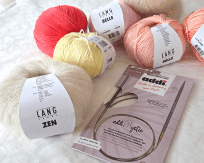 Stola Tilda stricken Material Lang Zen Lang Belle Stola Tilda