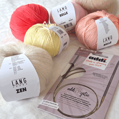 Stola Tilda stricken Material Lang Zen Lang Belle Stola Tilda