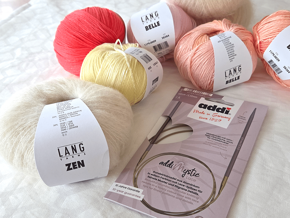 Stola Tilda stricken Material Lang Zen Lang Belle Stola Tilda