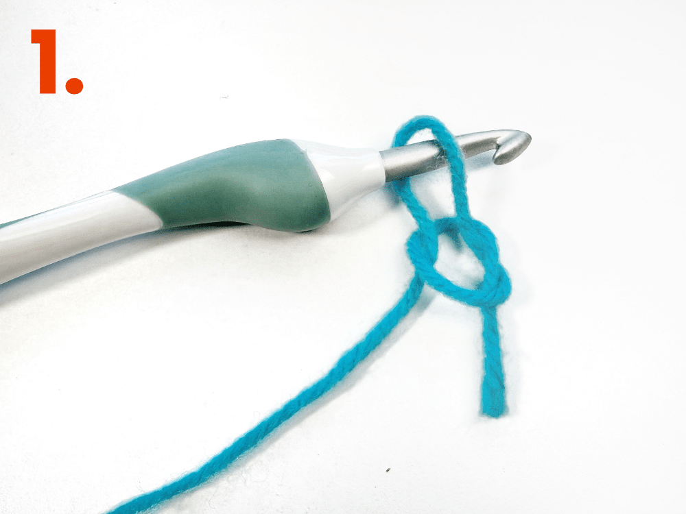 Auge 01 Fische häkeln