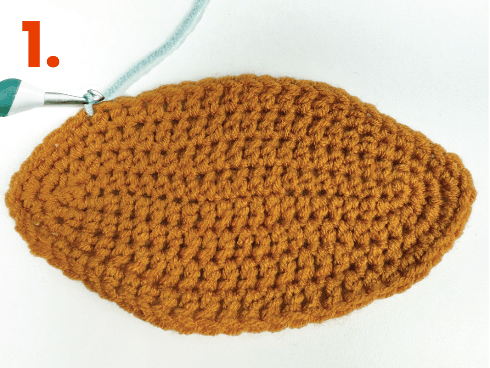 Fish 2 step 01 Fische häkeln