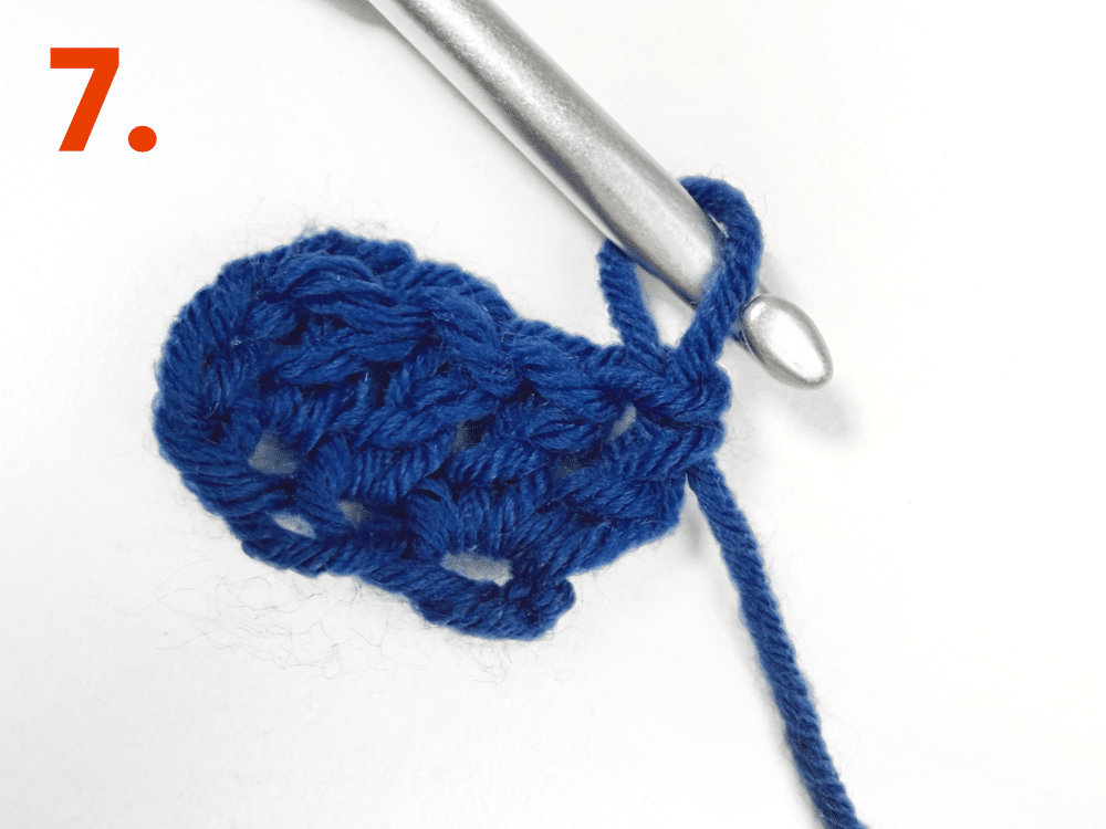 Fish 2 step 07 Fische häkeln