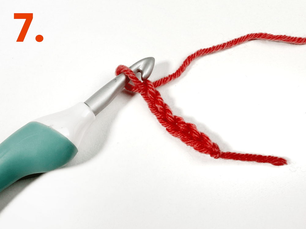 Fish 3 step 07 Fische häkeln