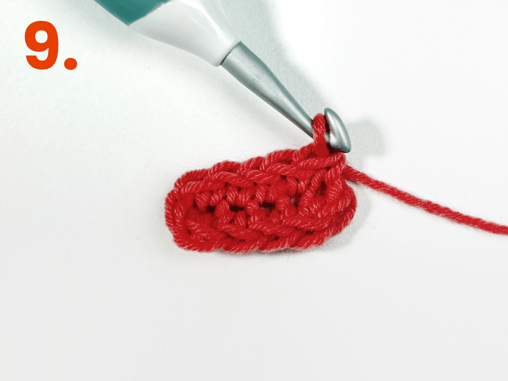 Fish 3 step 09 Fische häkeln