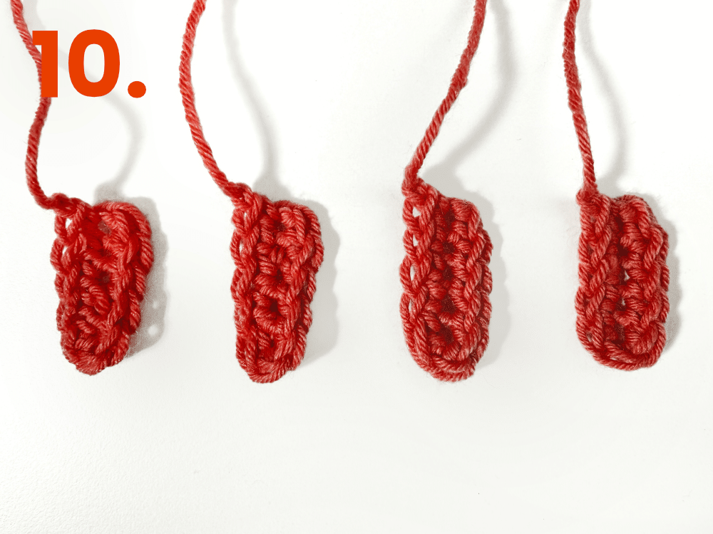 Fish 3 step 10 Fische häkeln