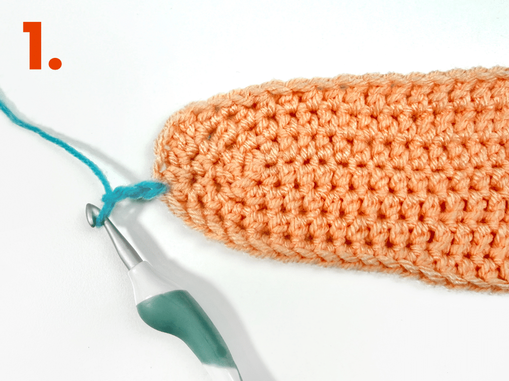 Fish 4 step 01 Fische häkeln