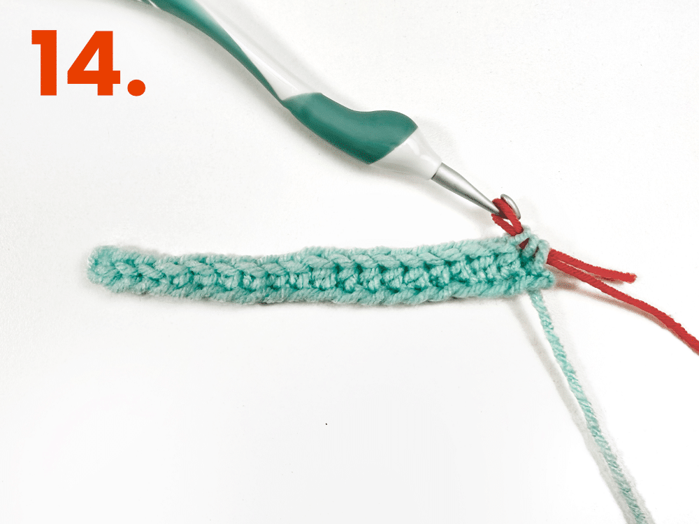 Fish 4 step 14 Fische häkeln