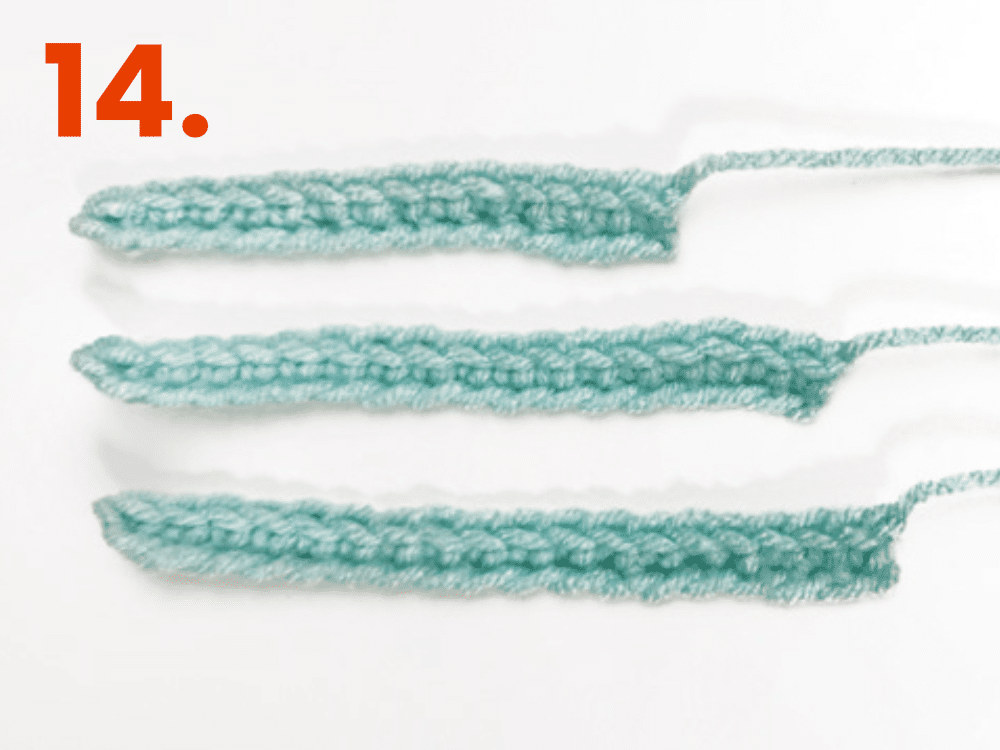 Fish 5 step 14 Fische häkeln