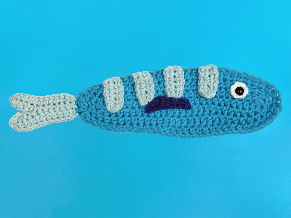 Fish No3 Fische häkeln