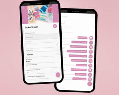 Mockup DE 3addi2go App2 projekte anlegen udn speichern addi2go app,addi app,sockenrechner kostenlos,app handarbeiten,maschenprobe umrechnen