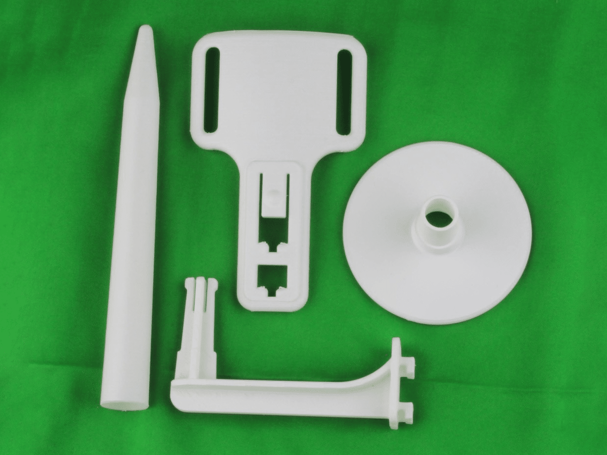 zweiter Prototyp YarnArm in EInzelteilen addiYarnArm