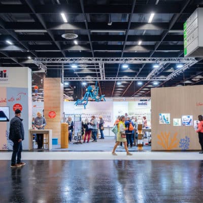 Messestand hhcologne 20267 h+h 2026