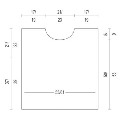 2579 001 sch iO Vorderteil Häkeloberteil
