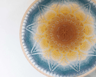 Celestial Mandala DE 1 Mandala häkeln