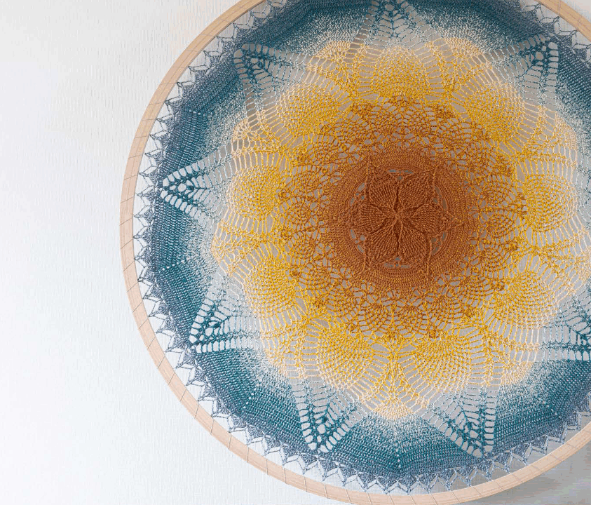 Celestial Mandala DE 1 Mandala häkeln
