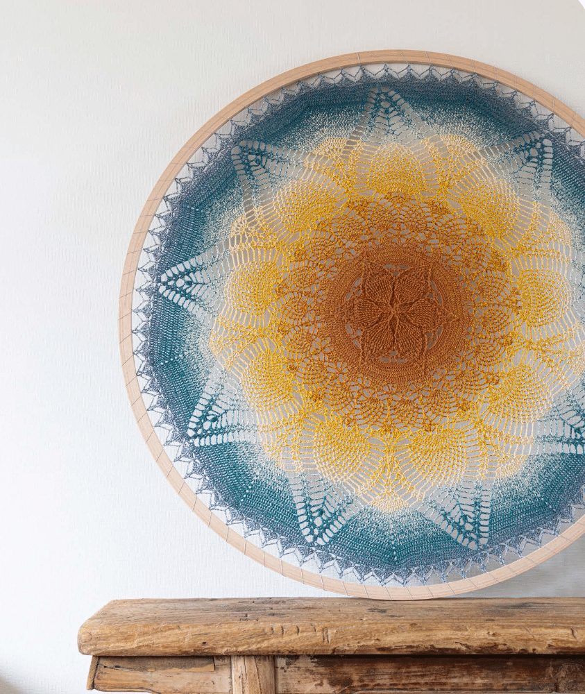Celestial Mandala DE 1 Mandala häkeln
