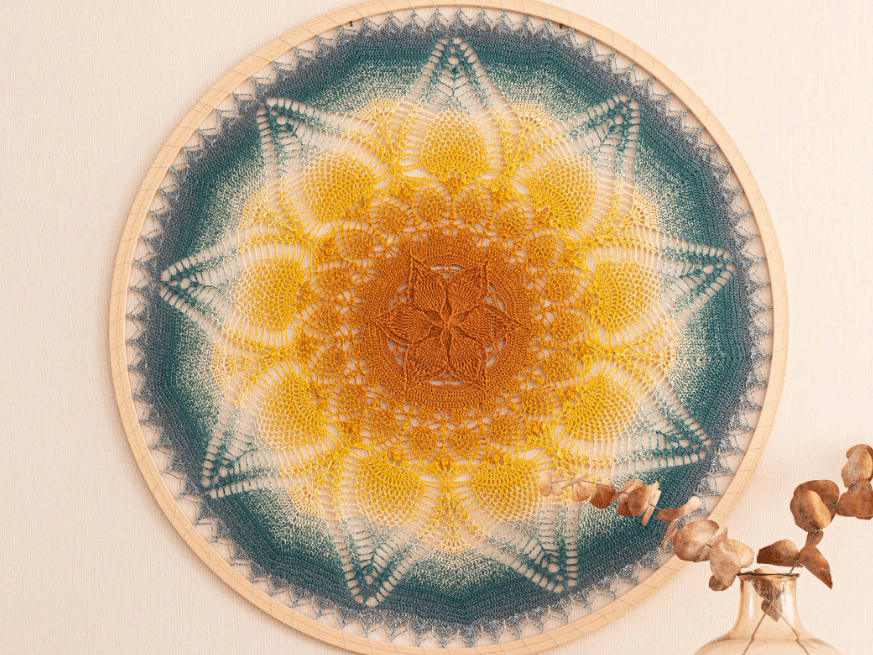 Celestial Mandala DE 43 Mandala häkeln