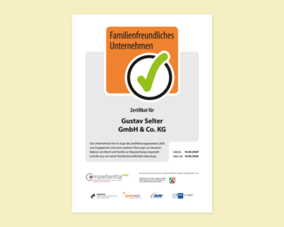 Zertifikat Familienfreundliches Unternehmen 2026 Familienfreundliches Unternehmen